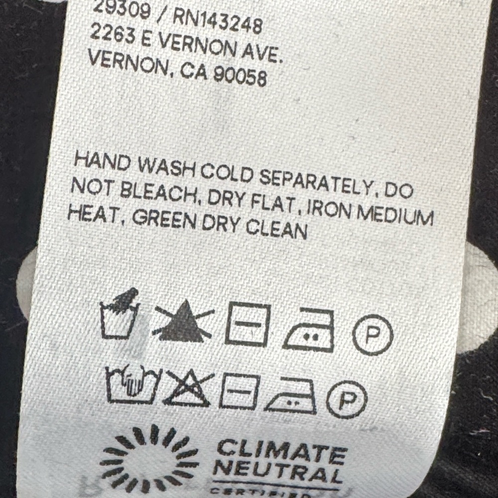 Reformation Orion black strapless polka dots ruched cami tank top - Picture 6 of 6